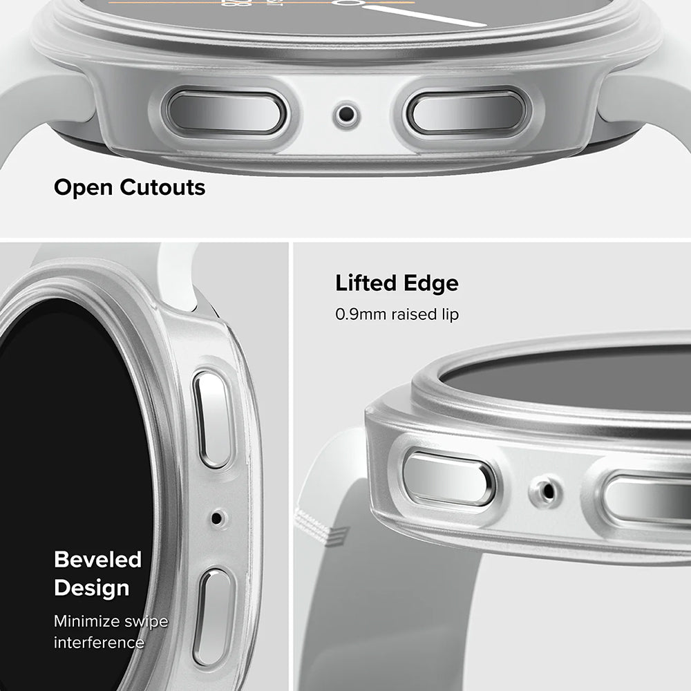 Custodia Ringke Slim per Samsung Galaxy Watch8 40mm, Set 2 pezzi, Trasparente
