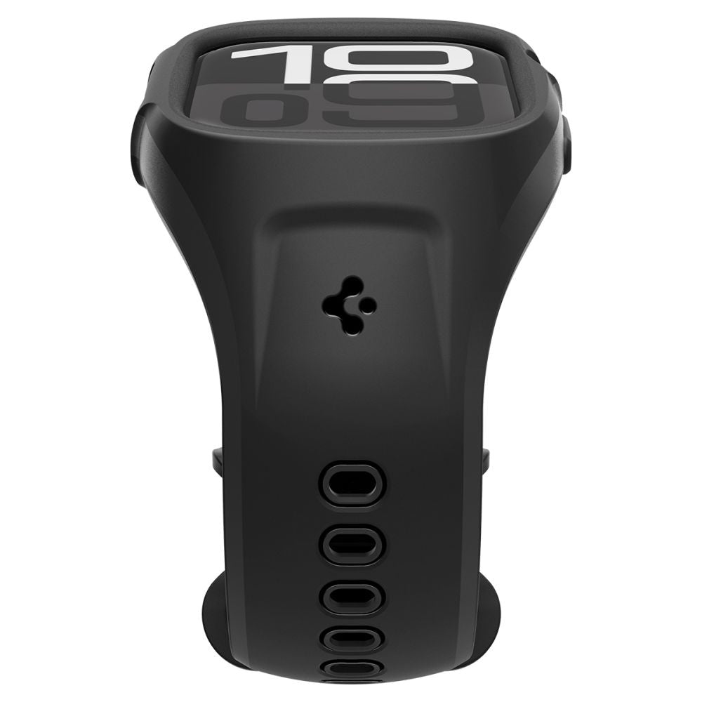 Housse Spigen Liquid Air Pro pour Apple Watch Series 10 / 11 46mm, Noir Mat ACS09317