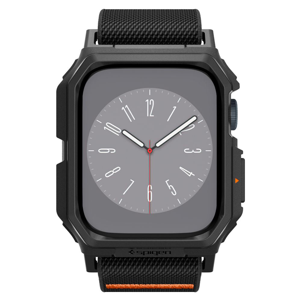 Custodia Spigen Lite Fit Pro per Apple Watch 44mm Series, Nera Opaca ACS07103