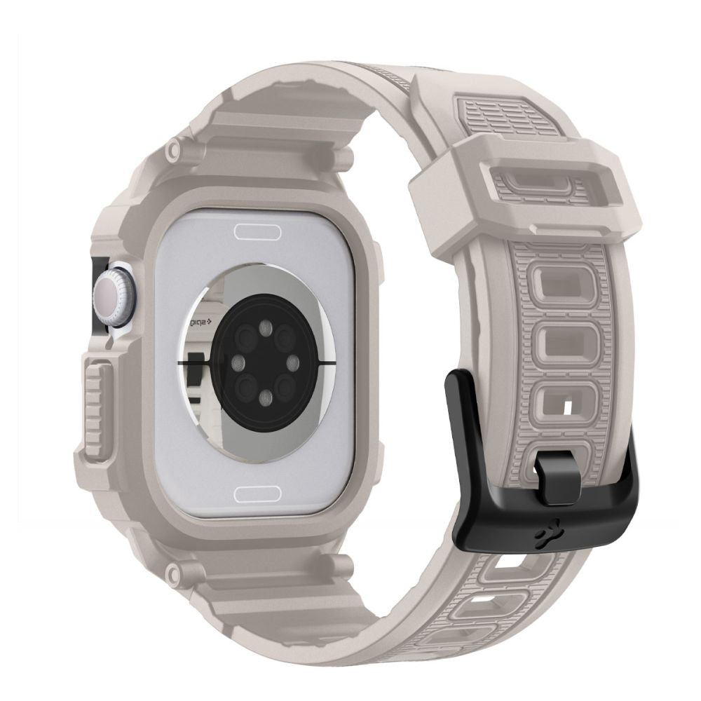 Spigen Rugged Armor Pro V2 Hülle für Apple Watch Series 10 / 11 42mm, Beige ACS10496