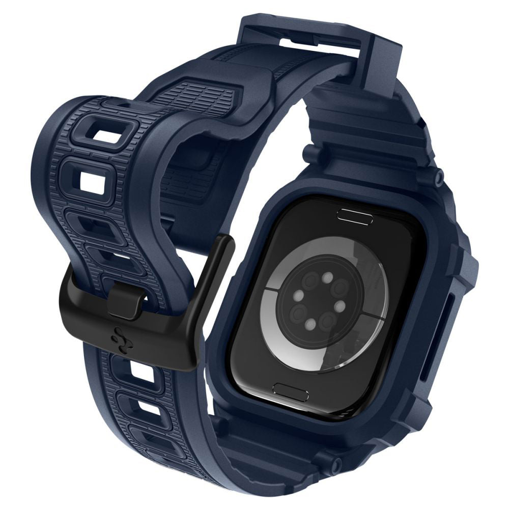 Étui Spigen Rugged Armor Pro V2 pour Apple Watch Series 10 / 11 42mm, Bleu Marine ACS10495