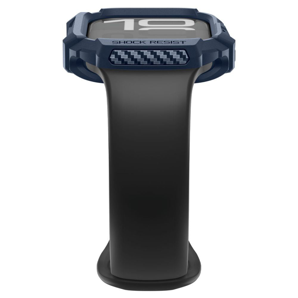Spigen Rugged Armor V2 Hülle für Apple Watch Series 10 / 11 42mm, Marineblau