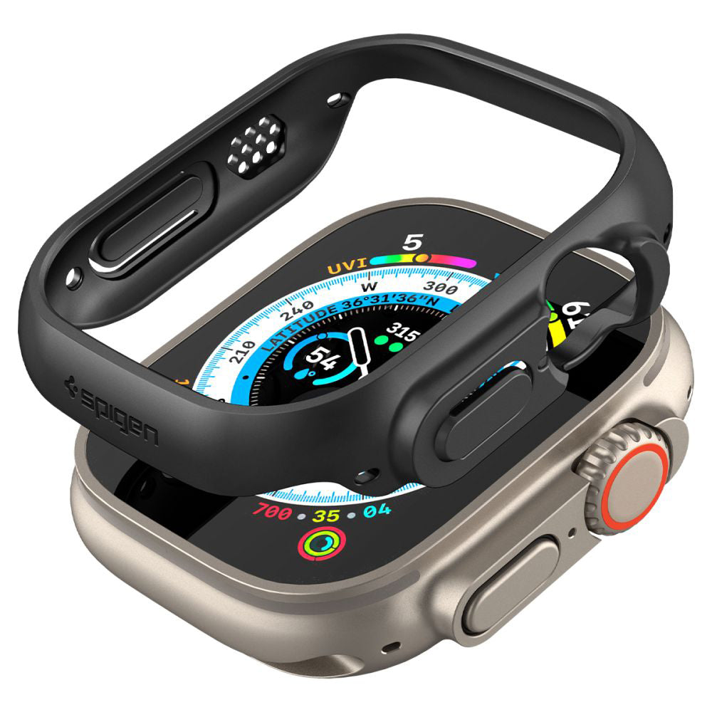 Custodia Spigen Thin Fit per Apple Watch Ultra Series, Nera ACS05458