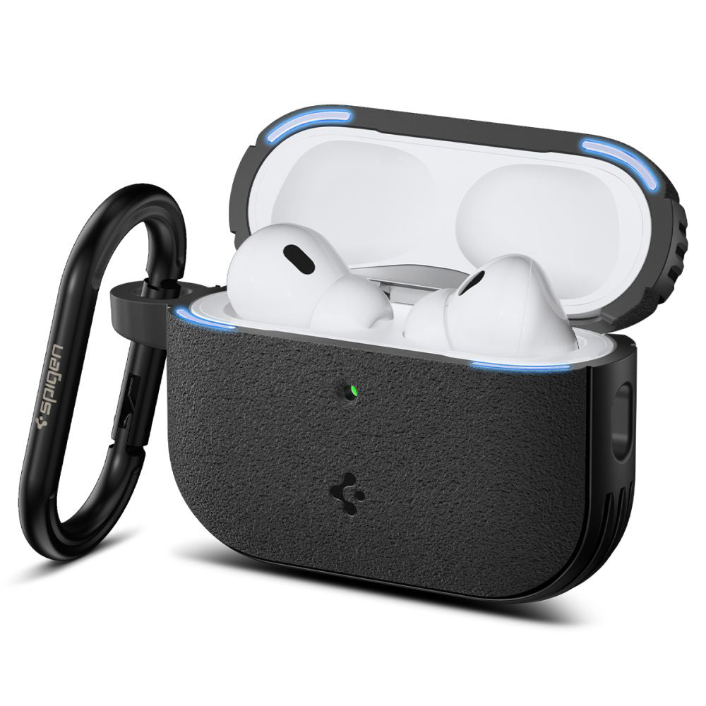 Custodia Spigen Vault per Apple AirPods Pro 3, Nera Opaca ACS09826