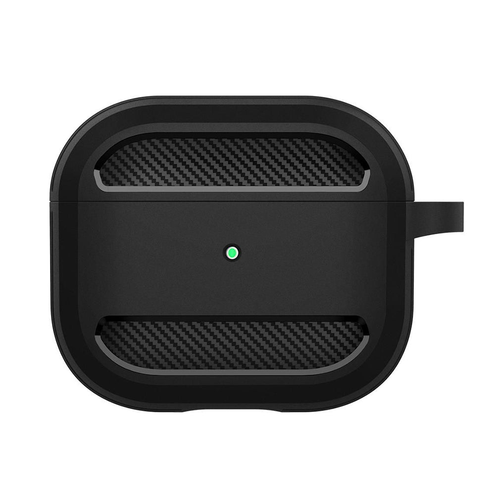 Coque Techsuit Carbon pour Apple AirPods 3, Gris