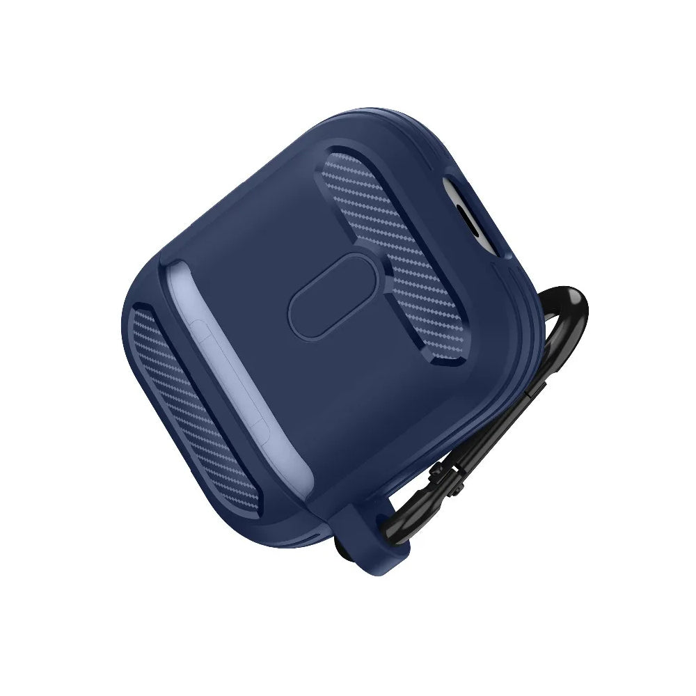 Techsuit Carbon Hülle für Apple AirPods Gen 2 / Gen 1, Rosa