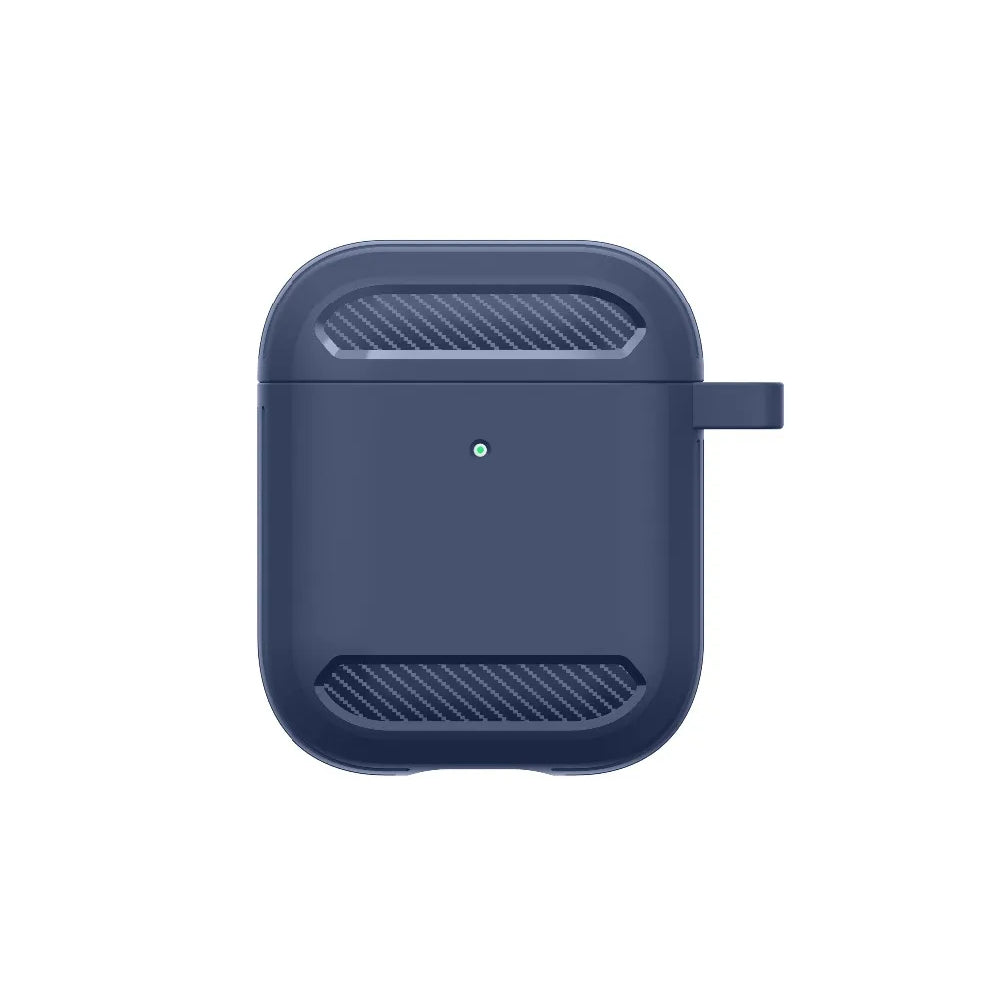 Techsuit Carbon Hülle für Apple AirPods Gen 2 / Gen 1, Rosa