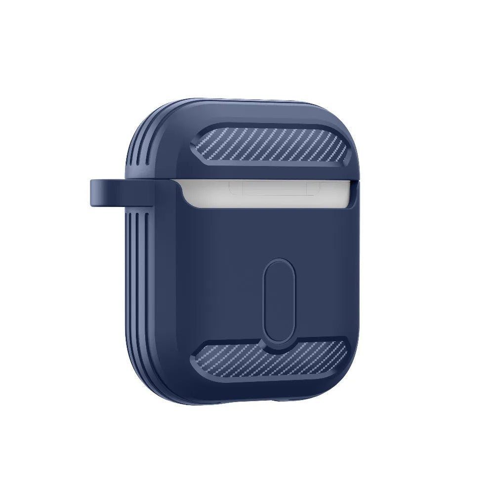 Techsuit Carbon Hülle für Apple AirPods Gen 2 / Gen 1, Rosa