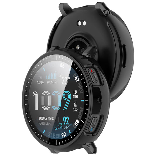 Custodia Techsuit Defense360 Pro per Amazfit Active Max, Nera
