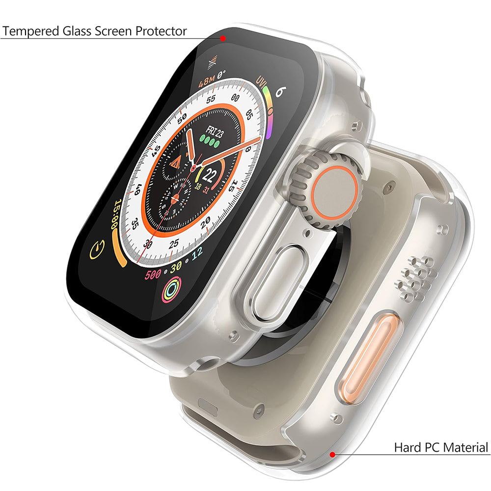 Coque Techsuit Defense360 Pro pour Apple Watch Ultra Series, Transparente