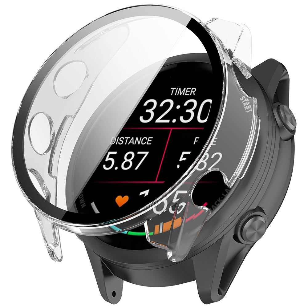 Coque Techsuit Defense360 Pro pour Garmin Forerunner 170 / 70, Transparente