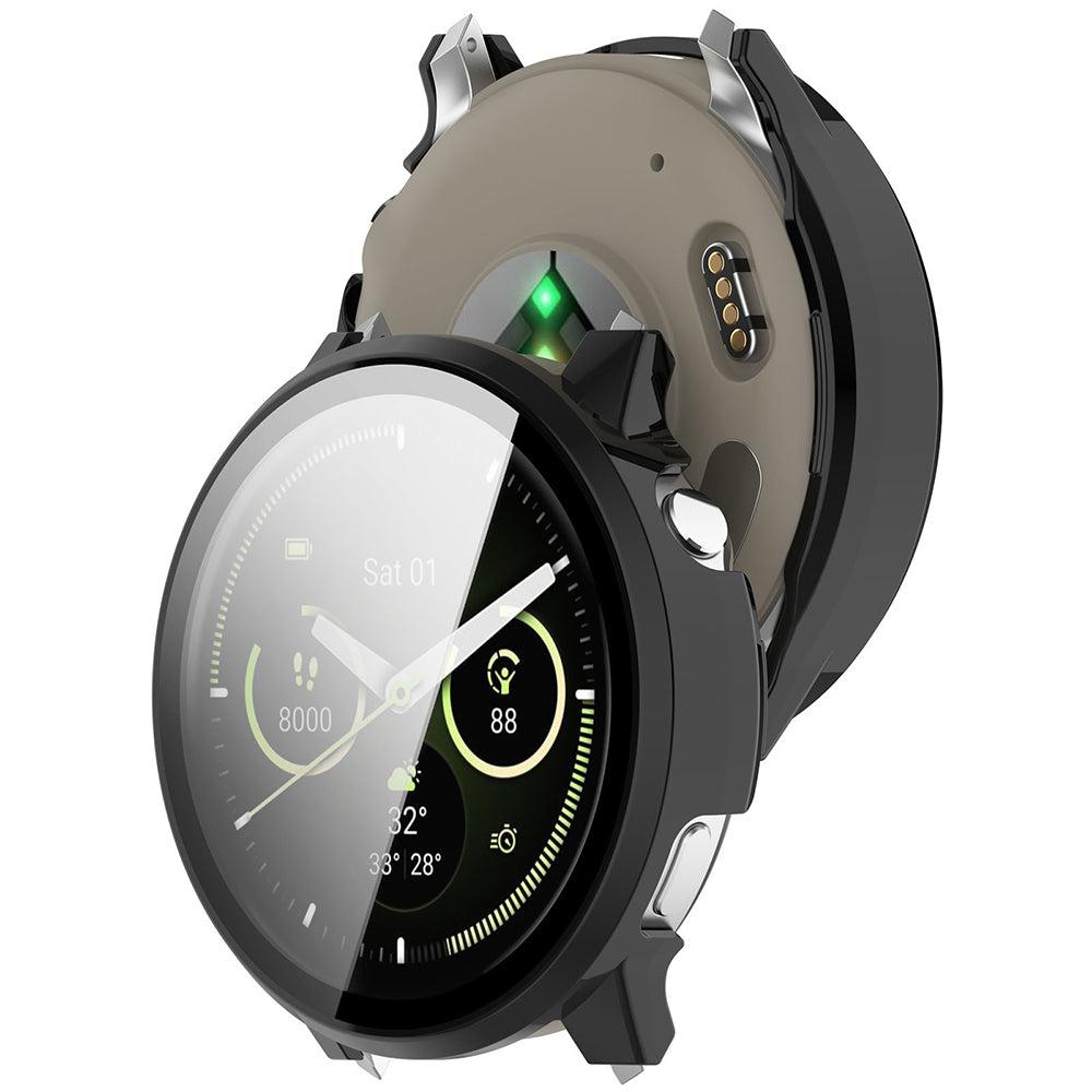 Custodia Techsuit Defense360 Pro per Garmin Venu 4 45mm, Nera