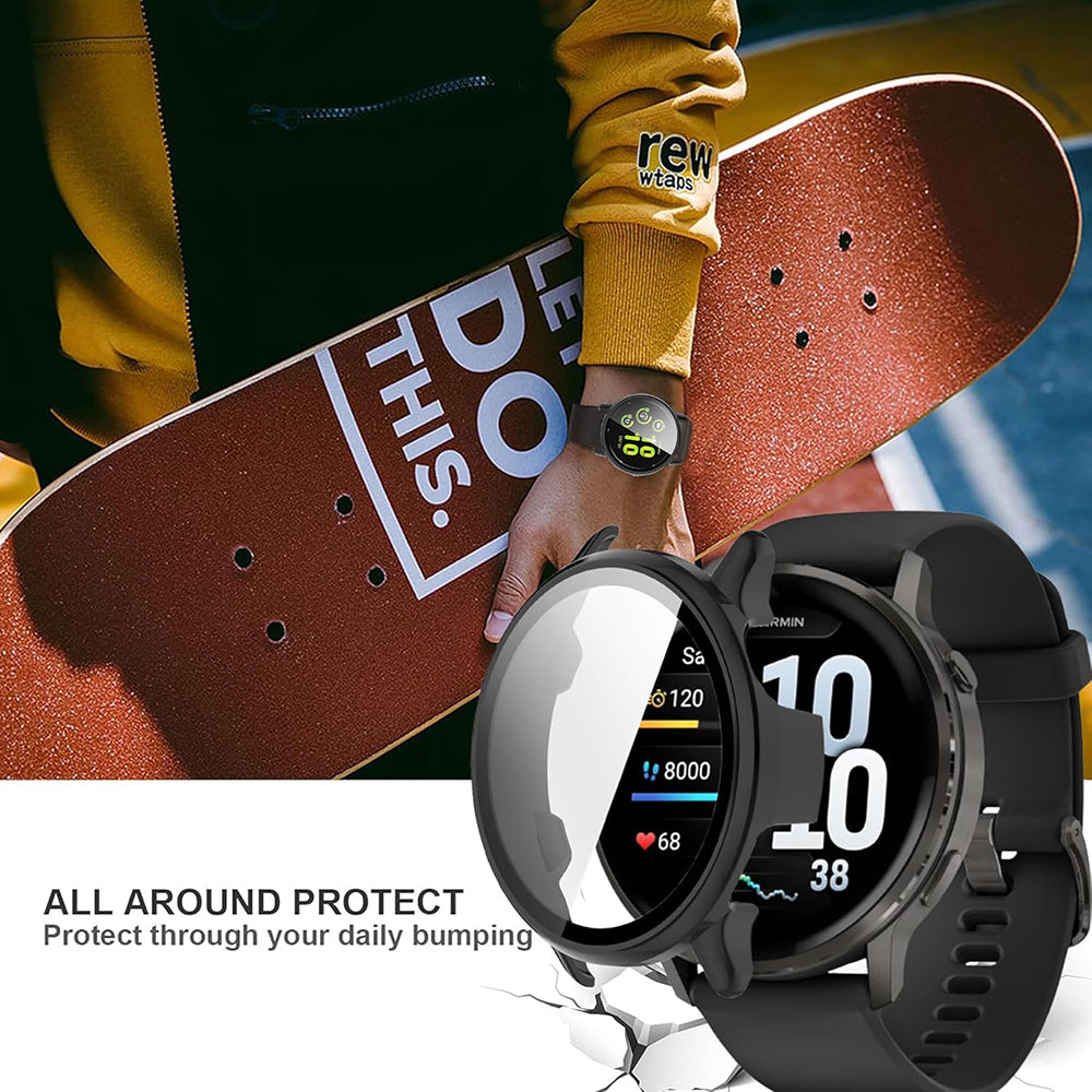 Techsuit Defense360 Pro Hülle für Garmin Venu 4 45mm, Rosa