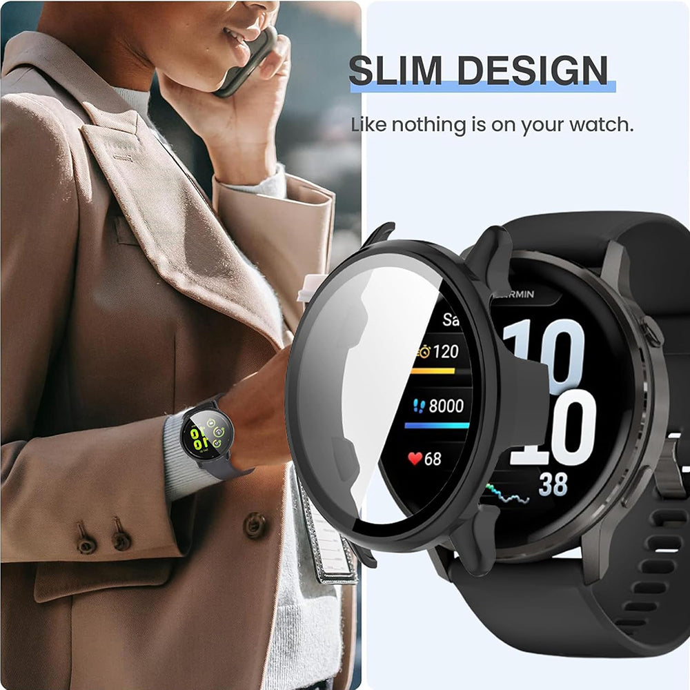 Étui Techsuit Defense360 Pro pour Garmin Venu 4 45mm, Vert