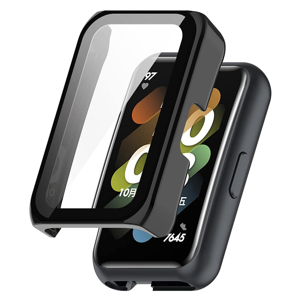 Techsuit Defense360 Pro Hülle für Huawei Band 8 / Band 9, Schwarz