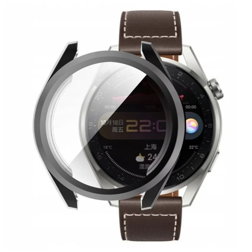 Custodia Techsuit Defense360 Pro per Huawei Watch 3 Pro, Nera