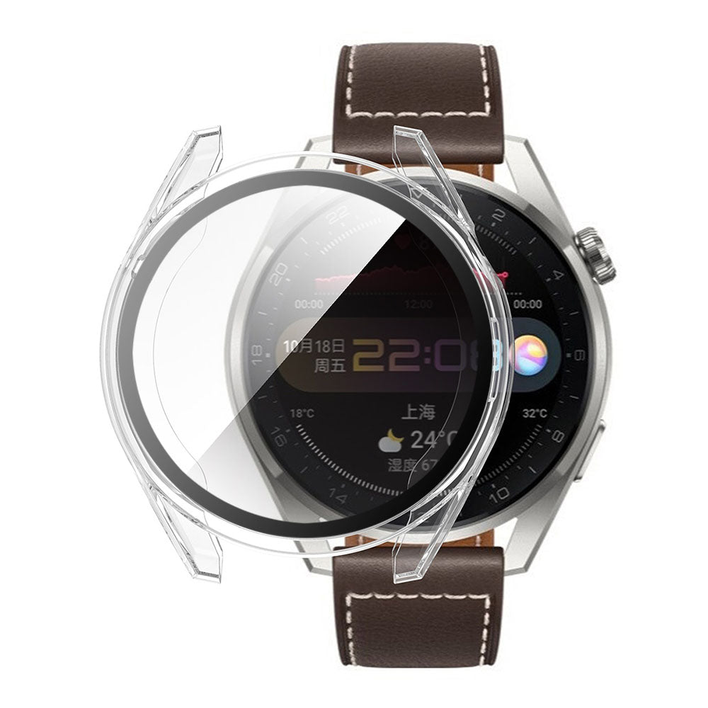 Custodia Techsuit Defense360 Pro per Huawei Watch 3 Pro, Trasparente