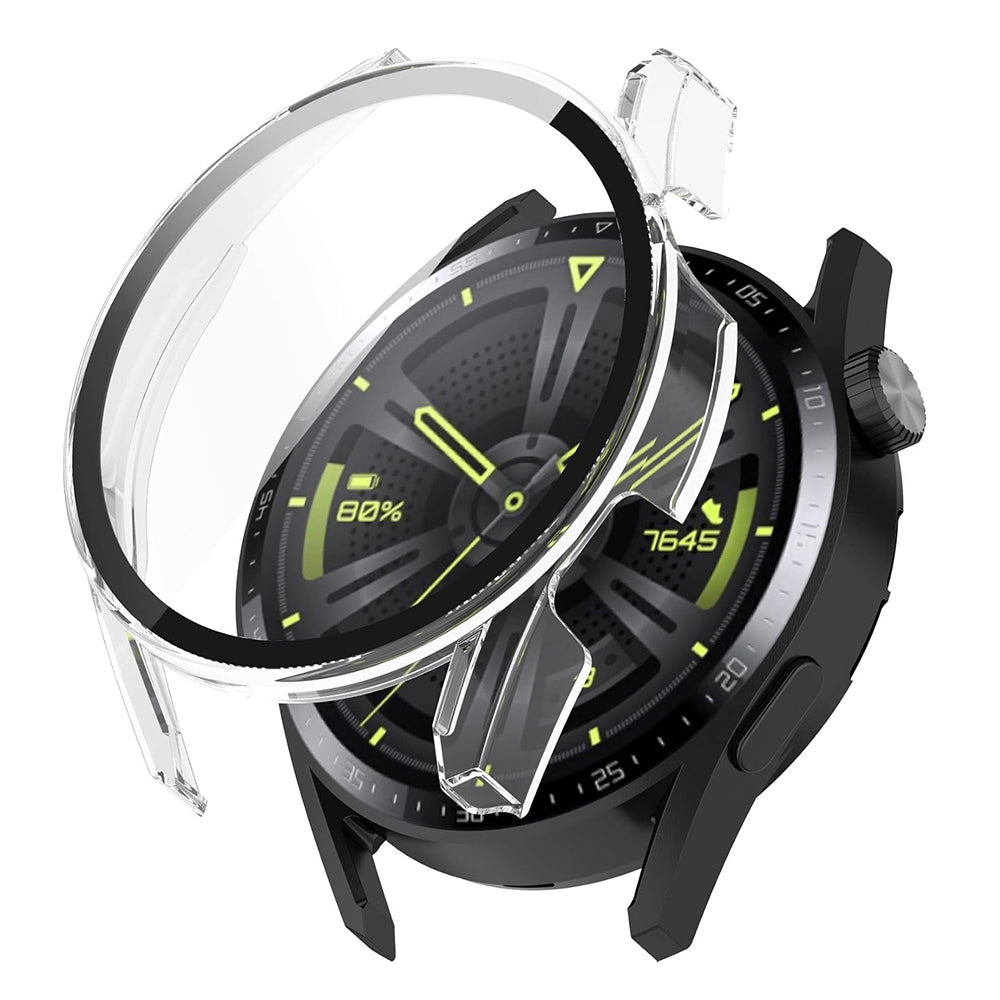 Coque Techsuit Defense360 Pro pour Huawei Watch GT 3 46mm, Transparente