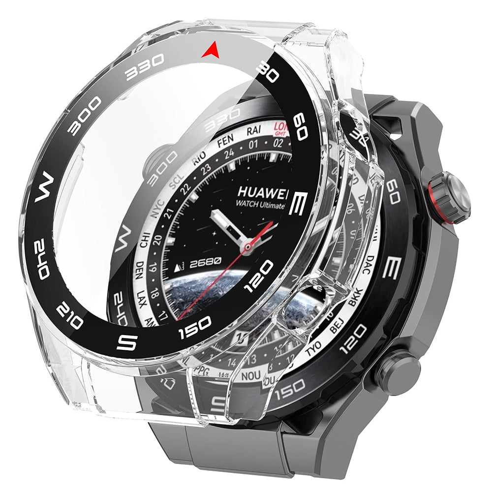 Coque Techsuit Defense360 Pro Bezel pour Huawei Watch Ultimate, Transparente