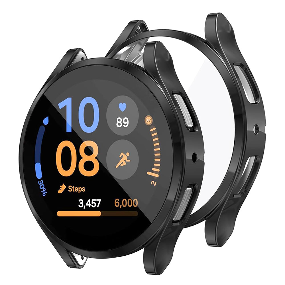 Custodia Techsuit Defense360 Pro per Samsung Galaxy Watch FE, Nera
