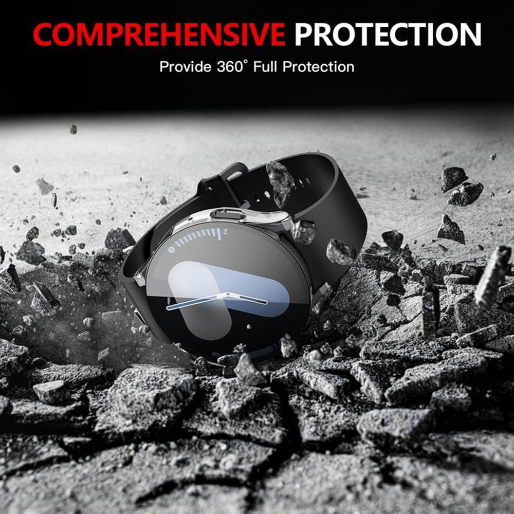 Coque Techsuit Defense360 Pro pour Samsung Galaxy Watch7 40mm, Transparente