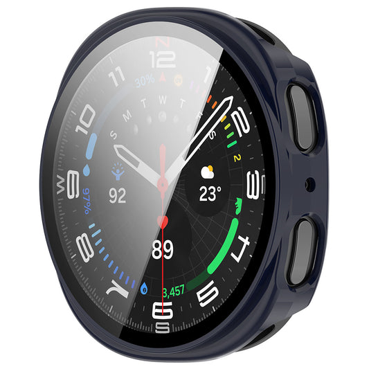 Coque Techsuit Defense360 Pro pour Samsung Galaxy Watch8 40mm, Bleu marine