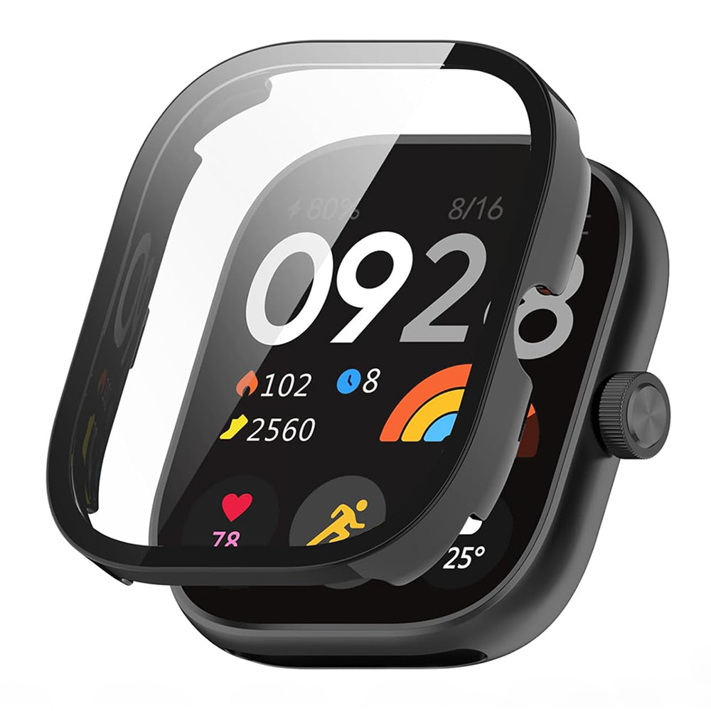 Custodia Techsuit Defense360 Pro per Xiaomi Redmi Watch 4, Nera