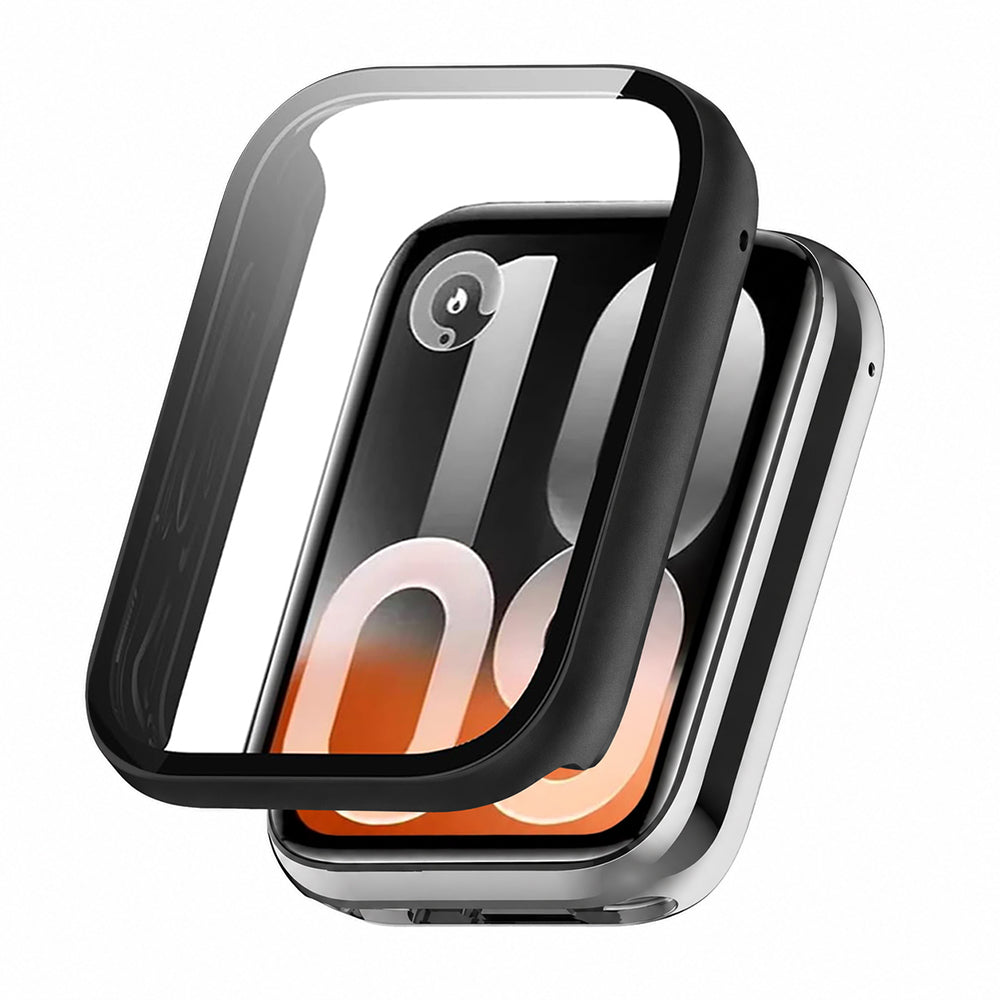 Custodia Techsuit Defense360 Pro per Xiaomi Smart Band 10 Pro, Nera Opaca