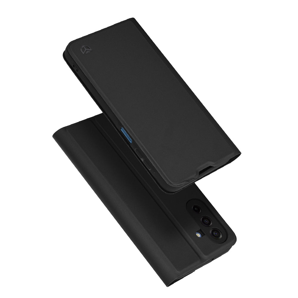 Custodia per Samsung Galaxy A17 5G, Techsuit, Magskin Book, Nera