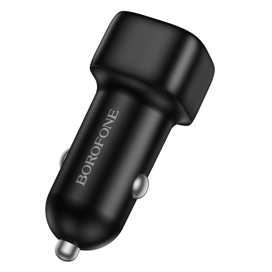 Chargeur de voiture Borofone BZ34 Cloud, 18W, 3A, 1 x USB-A, Noir