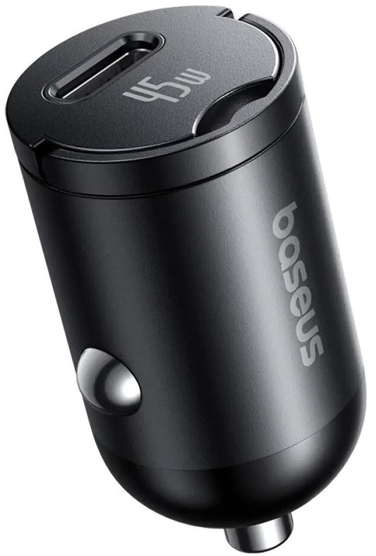 Chargeur de voiture avec câble USB-C Baseus PrimeTrip VP2, 45W, 3A, 1 x USB-C, Noir C0206800