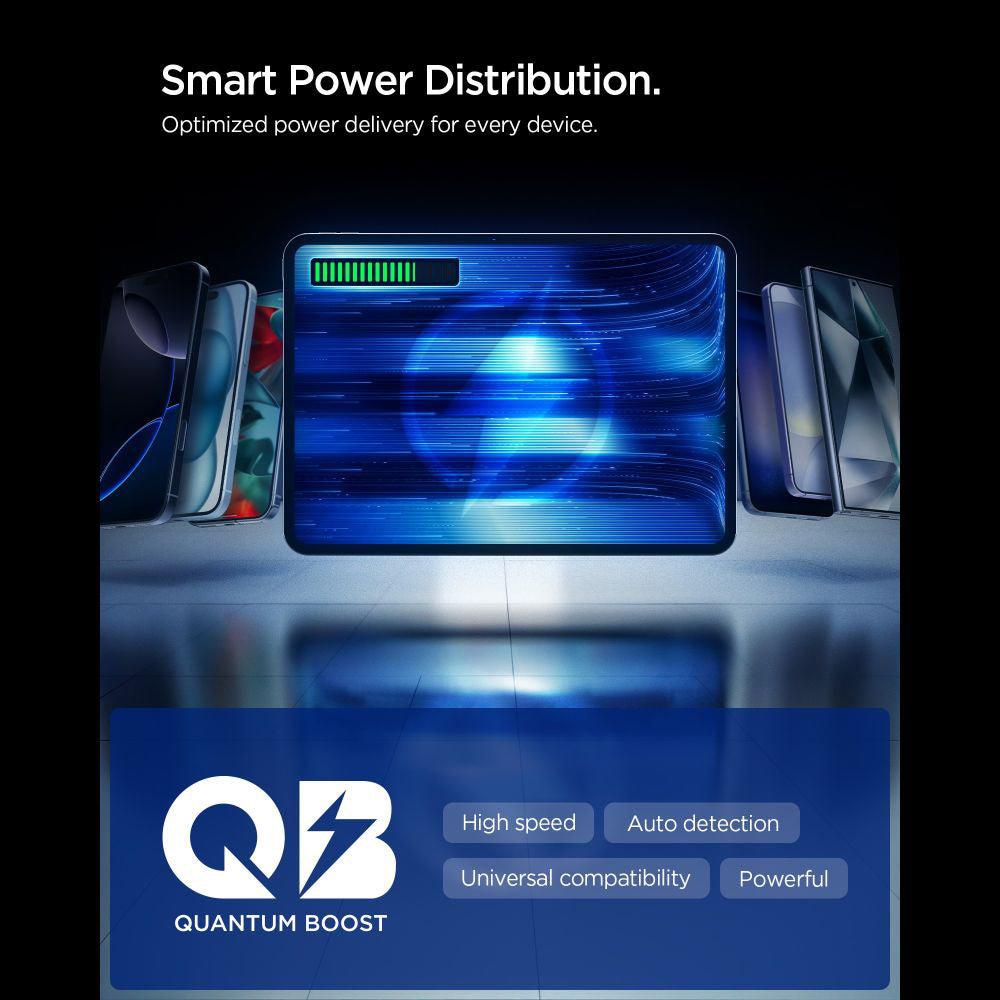 Chargeur de voiture avec câble USB-C Spigen EV603BT Essential, 60W, 3A, 1 x USB-A - 1 x USB-C, Noir