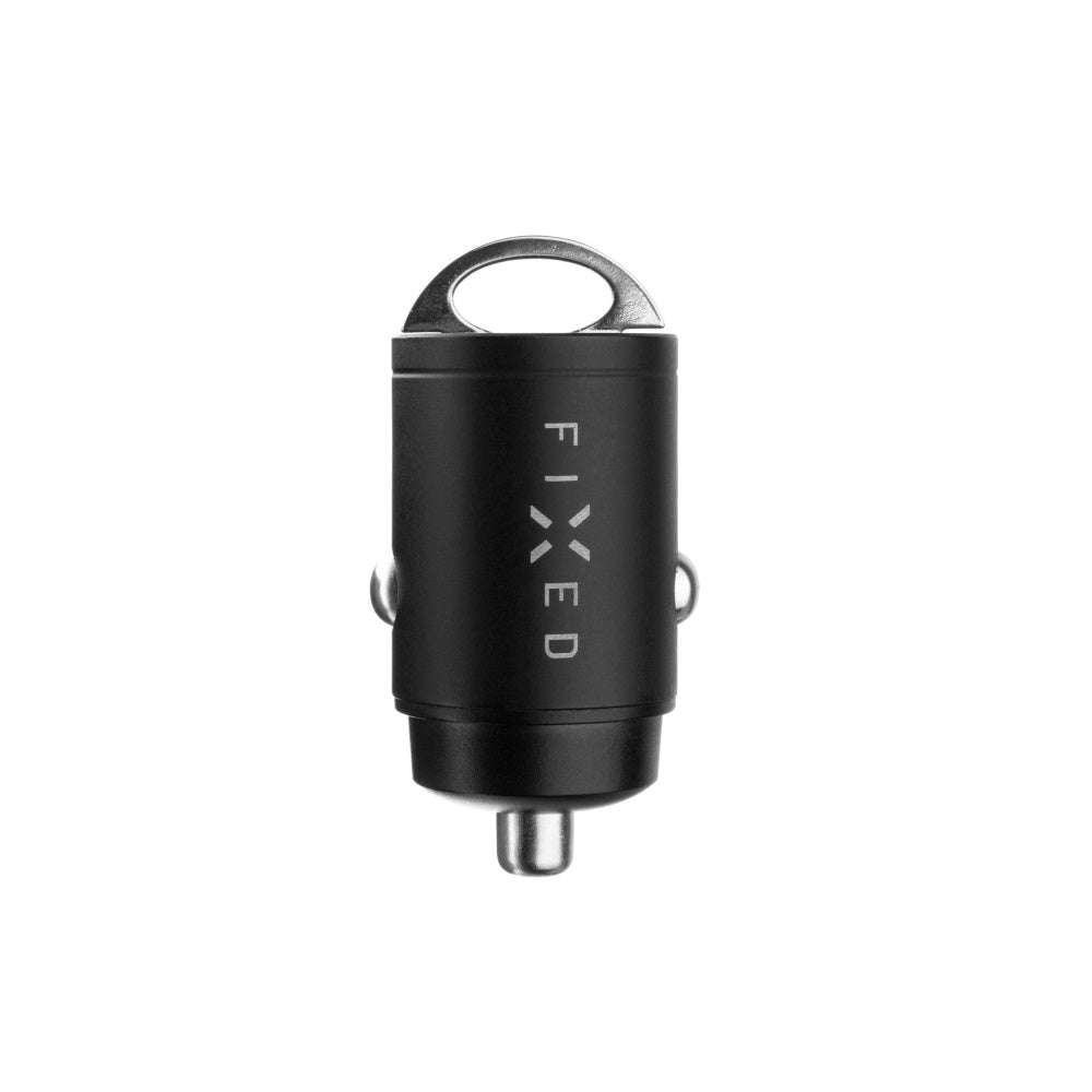 Caricabatterie Auto Fixed, 30W, 3A, 2 x USB-C, Nero