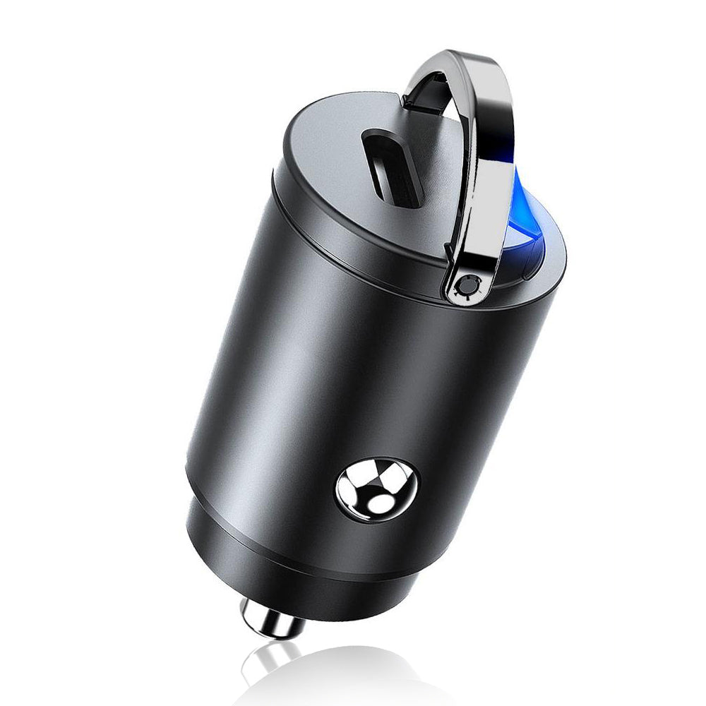 Chargeur Auto Techsuit C5 NanoVolt, 30W, 3A, 1 x USB-C, Noir