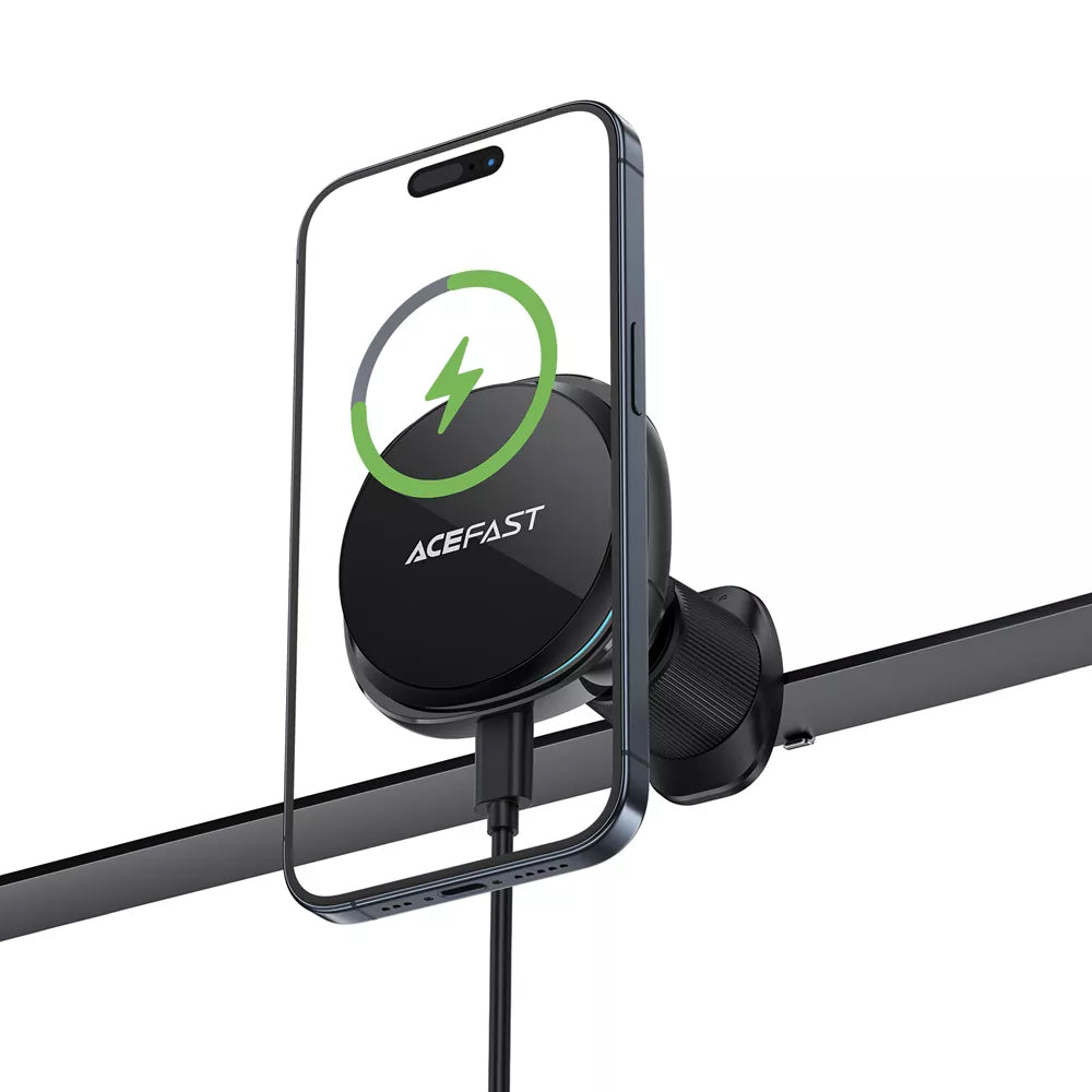 Kfz-Wireless-Ladegerät Acefast D31, 15W, 1,67A, Schwarz