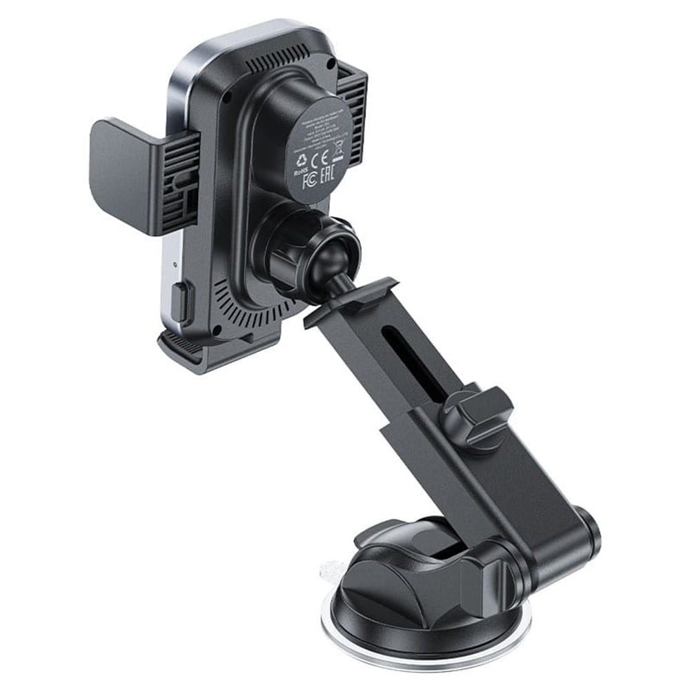 Chargeur Auto Sans Fil Acefast D53, 15W, 1.67A, Noir