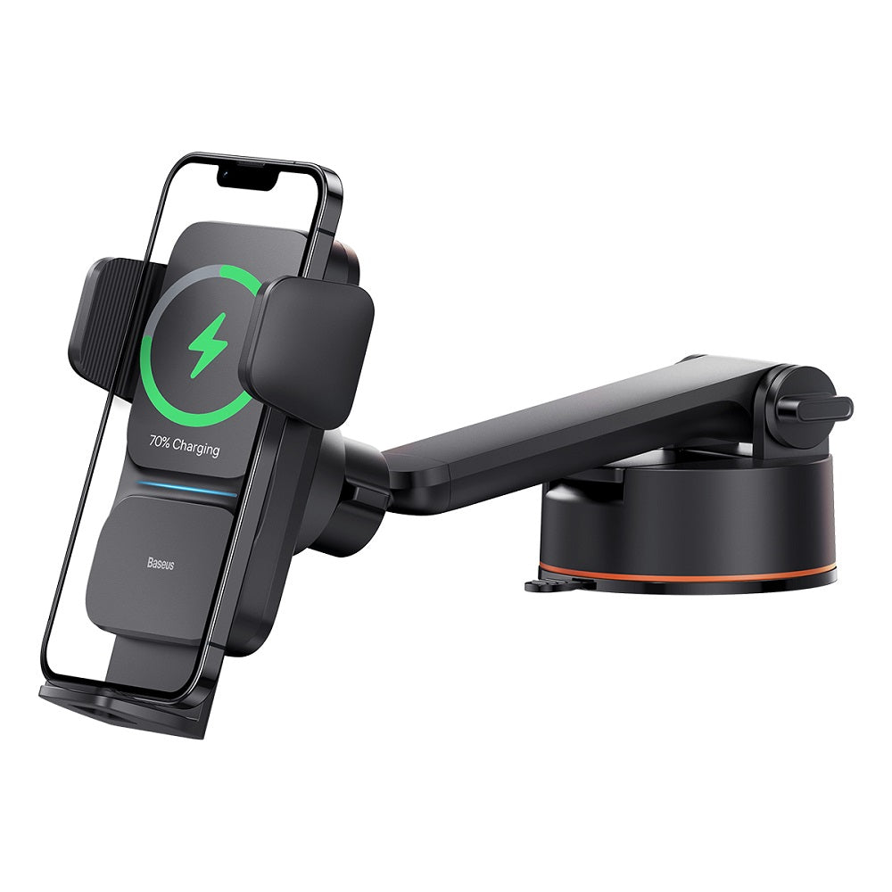 Caricabatterie Auto Wireless Baseus Wisdom Dash, 15W, 1.67A, Nero CGZX000101