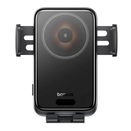 Chargeur Auto Sans Fil Baseus Wisdom Pro Vent, 15W, 1.67A, Noir C40381501123-00