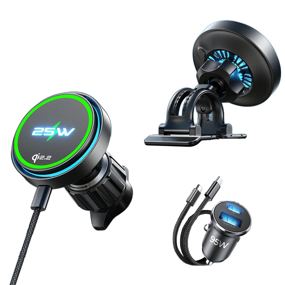 Caricatore Auto Wireless Lisen W116, 25W, Nero YL0225060018