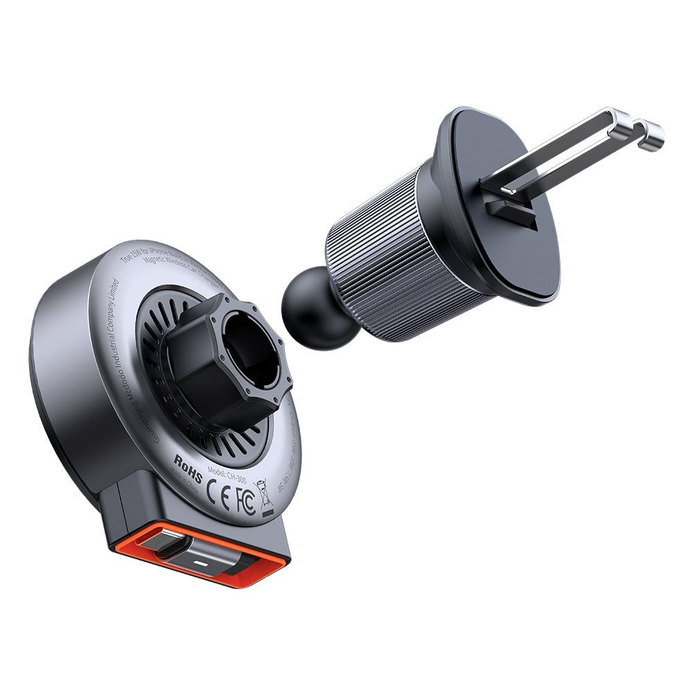 Caricabatterie Auto Wireless McDodo CH-3000, 15W, 1.67A, Nero