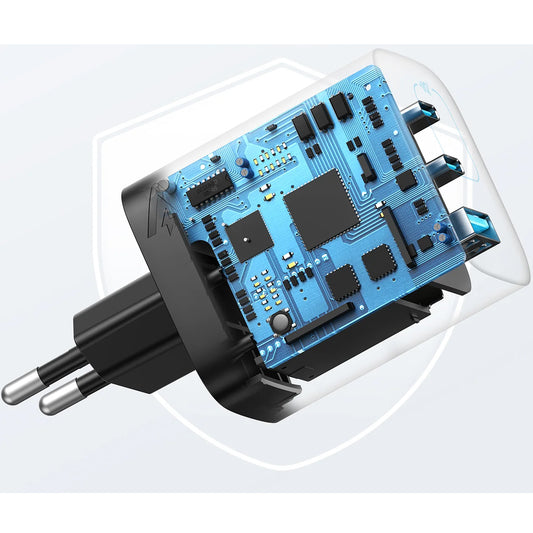 Caricabatterie di rete Anker 336, 67W, 3,25A, 1 x USB-A - 2 x USB-C, nero A2674G11 A2674G11