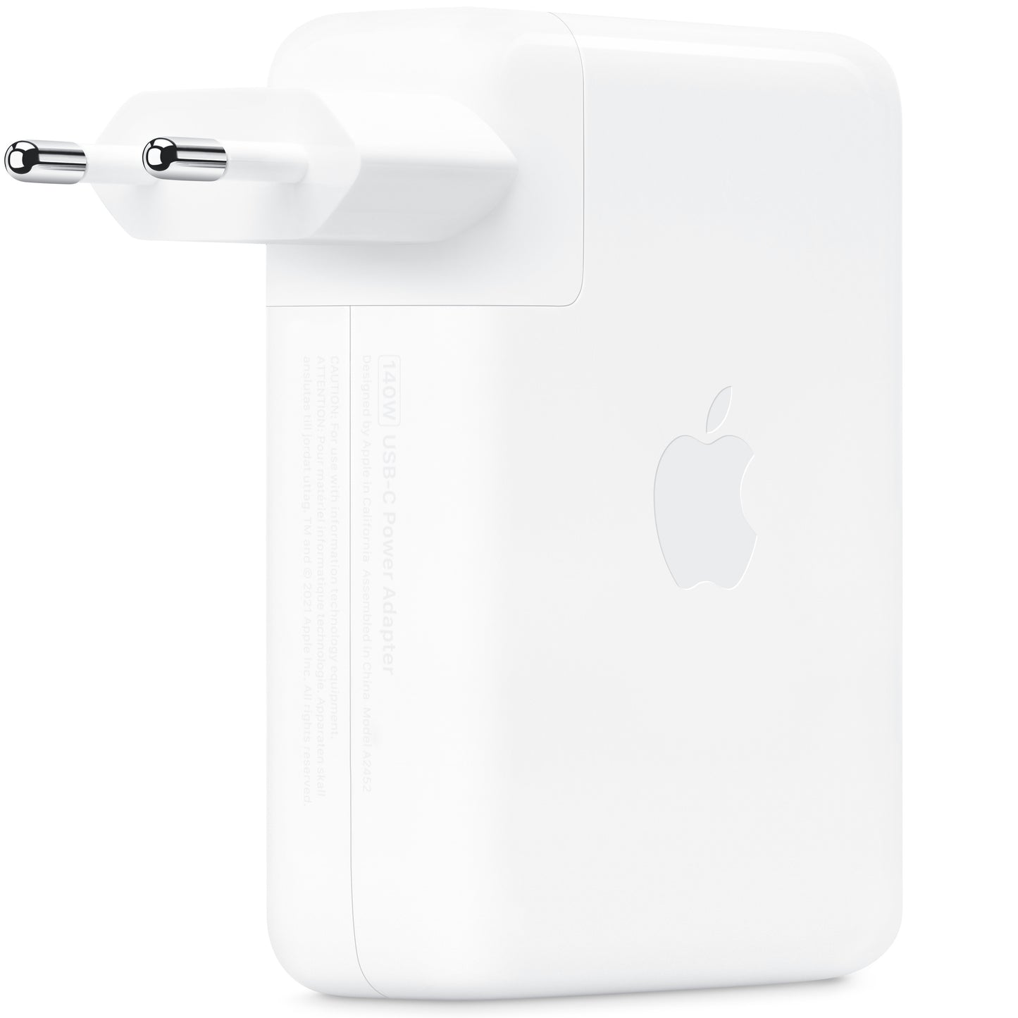 Caricabatterie Rete Apple, 140W, 1 x USB-C, Bianco MLYU3ZM/A