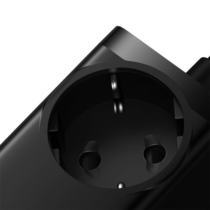 Prolunga Baseus GaN3 Pro, 1 x Schuko, Nero PSZM000901