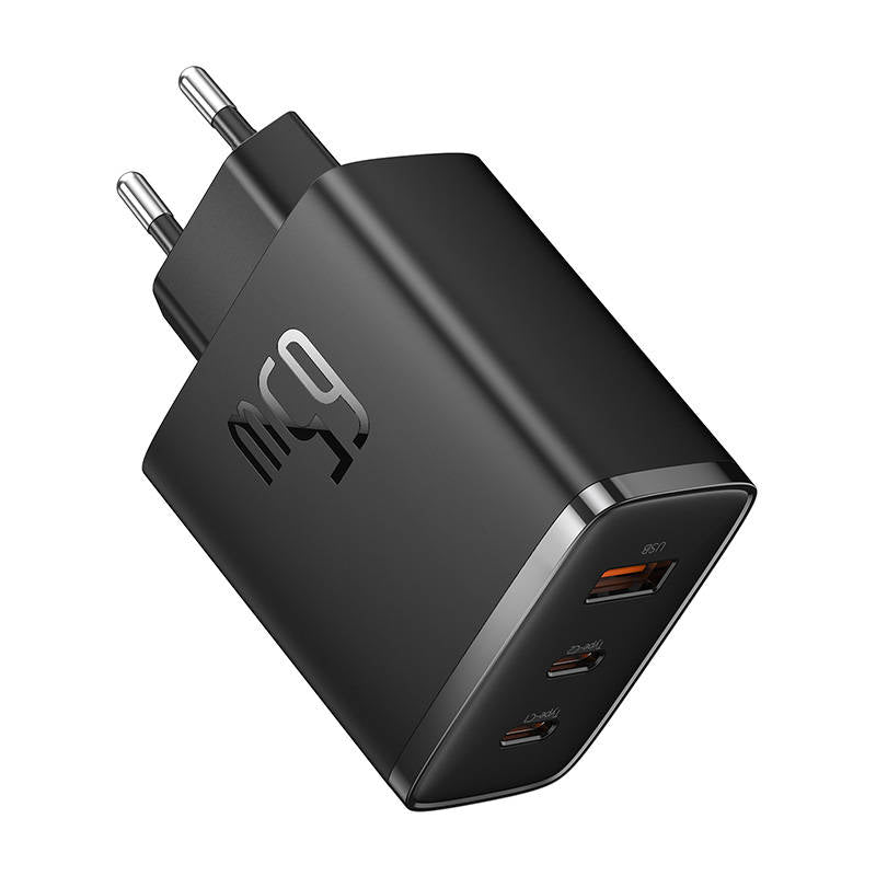 Chargeur Réseau Baseus Cube Pro, 65W, 3.25A, 1 x USB-A - 2 x USB-C, Noir P10152301113-00