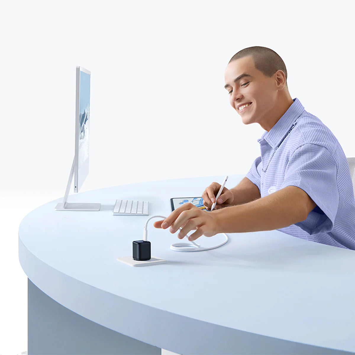 Netzladegerät Baseus PicoGo, 45W, 3A, 1 x USB-C, Schwarz P10176800123-00