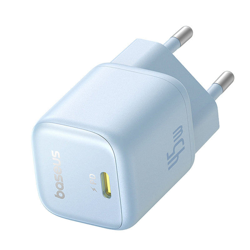 Baseus PicoGo Netzladegerät, 45W, 3A, 1 x USB-C, Blau P10176800313-00