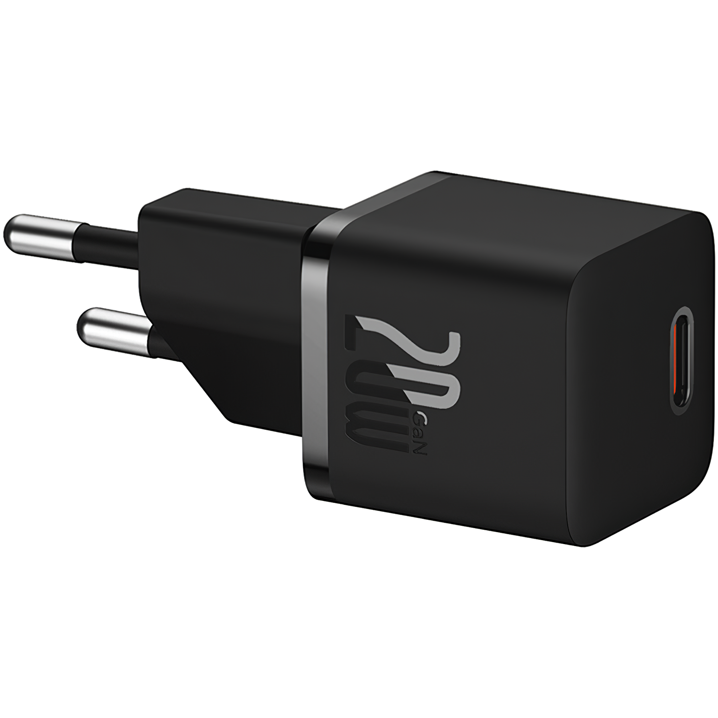 Baseus GaN5 Caricatore di rete con cavo USB-C GaN5, 20W, 3A, 1 x USB-C, nero P10110900113-00