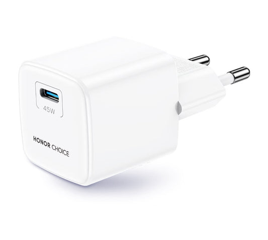Chargeur secteur avec câble USB-C Honor Choice CP045E, 45W, 3A, 1 x USB-C, Blanc 5504ALHP