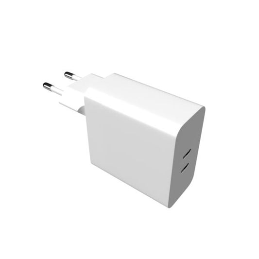 Chargeur Réseau Fixed, 65W, 3.25A, 2 x USB-C, Blanc