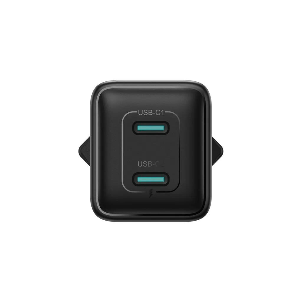 Chargeur Réseau Joyroom JR-TCG17, 45W, 3A, 2 x USB-C, Noir